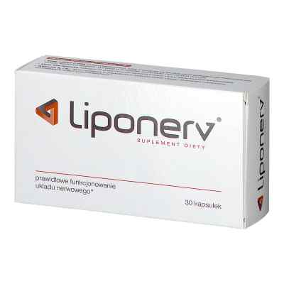 Liponerv, kapsułki 30  od QPHARMA SP. Z O.O. PZN 08300919