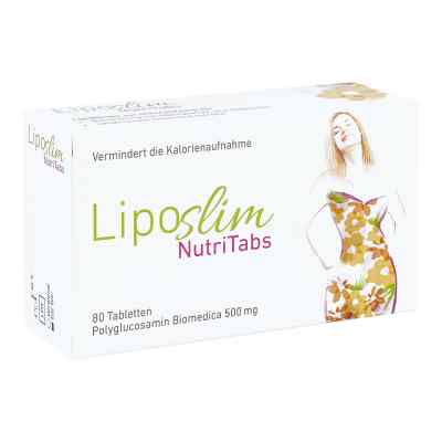 Liposlim Nutritabs Tabletten 80 szt. od Certmedica International GmbH PZN 17580645