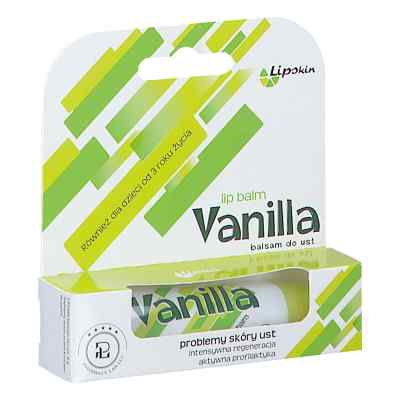 Lipskin Vanilla Balsam do ust dla dzieci od 3 roku życia 8 g od PHARMACY LAB SP. Z O.O. PZN 08305303
