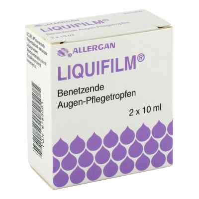 Liquifilm Benetzende Augen Pflegetropfen 2X10 ml od AbbVie Deutschland GmbH & Co. KG PZN 06785083