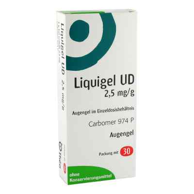 Liquigel Ud 2,5mg/g Augengel i.Einzeldosisbeh. 30X0.5 g od Thea Pharma GmbH PZN 05495348