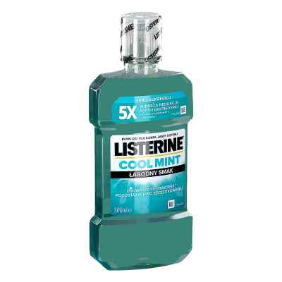 Listerine Cool Mint płyn do płukania jamy ustnej 500 ml od JOHNSON & JOHNSON PZN 08306059