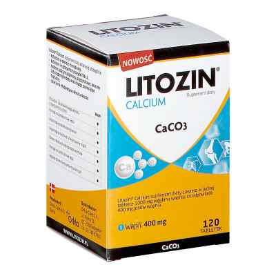 Litozin Calcium 120  od ORKLA HEALTH A/S PZN 08301048