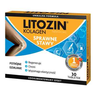Litozin Kolagen tabletki 30  od ORKLA HEALTH AS PZN 08300249