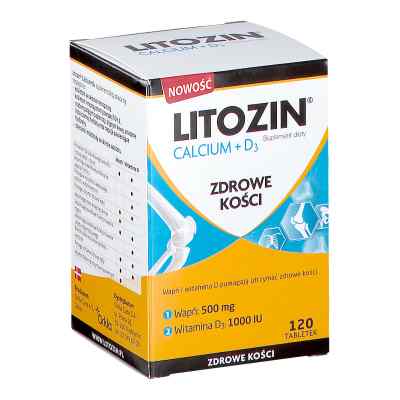 Litozin wapń + witamina D3 120  od ORKLA HEALTH A/S PZN 08301199