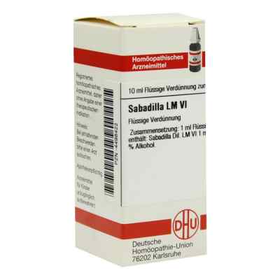 Lm Sabadilla Vi 10 ml od DHU-Arzneimittel GmbH & Co. KG PZN 04498422
