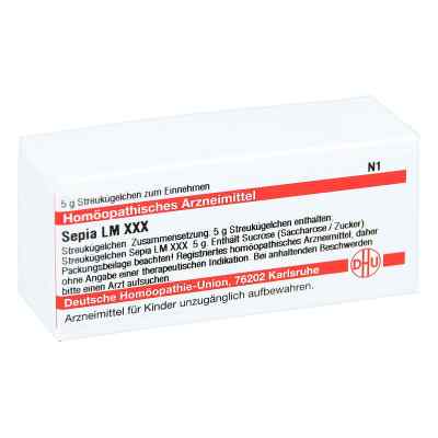 Lm Sepia Xxx Globuli 5 g od DHU-Arzneimittel GmbH & Co. KG PZN 02678870