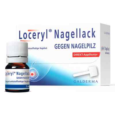 Loceryl Nagellack lakier przeciwgrzybiczny do paznokci 5 ml od Galderma Laboratorium GmbH PZN 11286181