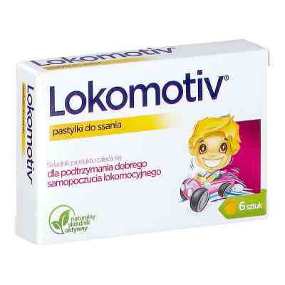 Lokomotiv pastylki 6  od AFLOFARM FARMACJA POLSKA SP. Z O.O. PZN 08302276