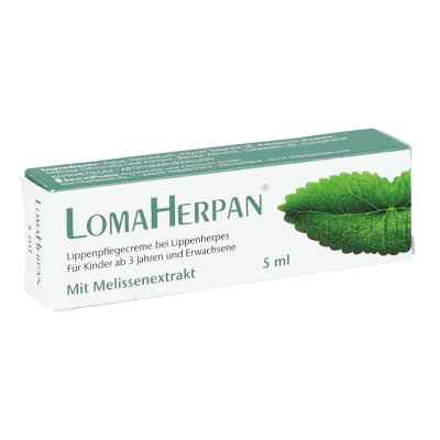 LomaHerpan krem do pielęgnacji ust z ekstraktem z melisy 5 ml od INFECTOPHARM Arzn.u.Consilium GmbH PZN 16738877