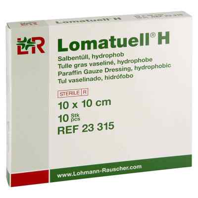 Lomatuell H Salbentuell 10x10cm st.23315 10 szt. od Lohmann & Rauscher GmbH & Co.KG PZN 03275602
