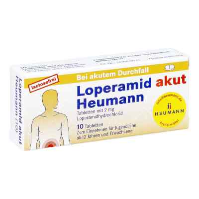 Loperamid akut Heumann Tabl. 10 szt. od HEUMANN PHARMA GmbH & Co. Generi PZN 04633535