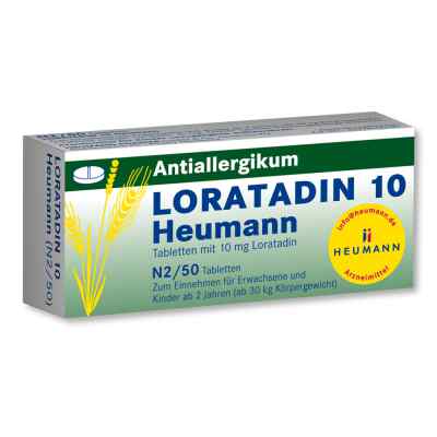 Loratadin 10 Heumann tabletki 50 szt. od HEUMANN PHARMA GmbH & Co. Generi PZN 01476650