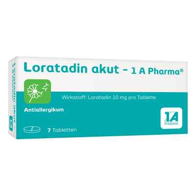 Loratadin akut 1A Pharma tabletki 7 szt. od 1 A Pharma GmbH PZN 01879098