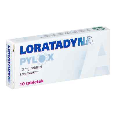 Loratadyna Pylox tabletki 10  od FARMACEUTYCZNA SPÓŁDZIELNIA PRACY 