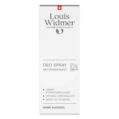 Louis Widmer Deo Spray Antyperspirant bezzapachowy