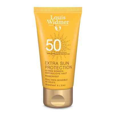 Louis Widmer Extra Sun krem przeciwsłoneczny 50UV, nieperfum 50 ml od LOUIS WIDMER GmbH PZN 09167003