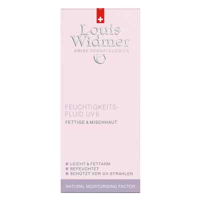 Louis Widmer fluid nawilżający z ochroną UV6 lekko pefrum 50 ml od LOUIS WIDMER GmbH PZN 01997685