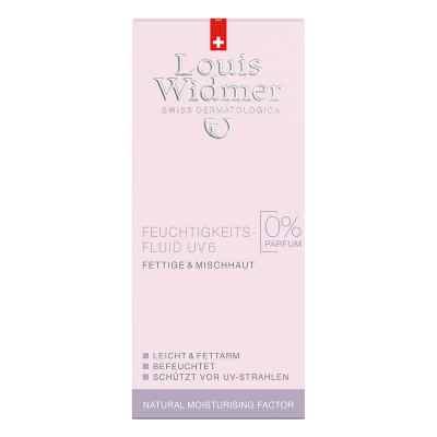 Louis Widmer fluid nawilżający z ochroną UV6 nieperfumowany 50 ml od LOUIS WIDMER GmbH PZN 01997691