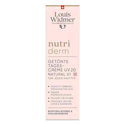 Louis Widmer nutriderm Koloryzujący krem na dzień UV 20 - Natura
