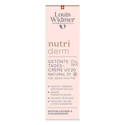 Louis Widmer nutriderm Koloryzujący krem na dzień UV 20 -Natural