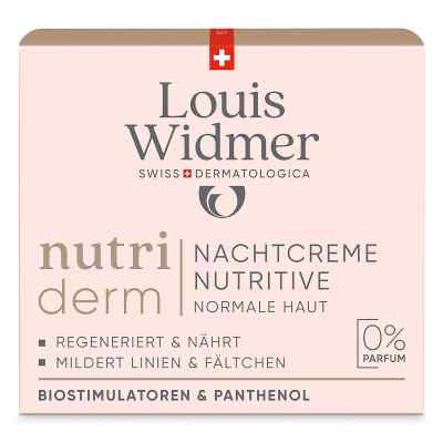 Louis Widmer nutriderm Krem na noc Nutritive bezzapachowy