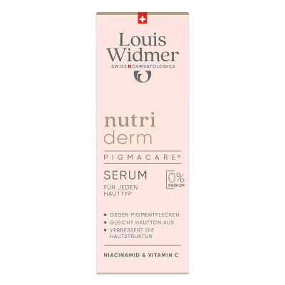 Louis Widmer nutriderm Pigmacare® Serum bezzapachowe
