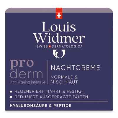 Louis Widmer proderm Krem na noc 50 ml od LOUIS WIDMER GmbH PZN 18406866
