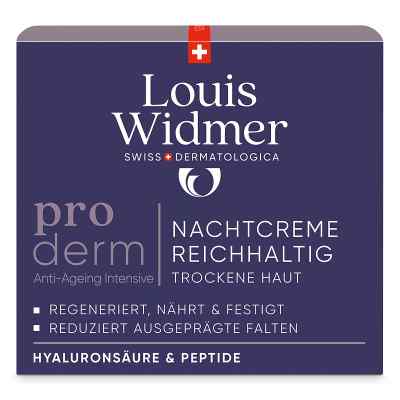 Louis Widmer proderm Krem na noc bogaty