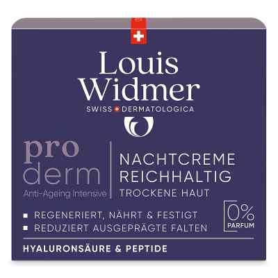 Louis Widmer proderm Krem na noc bogaty bezzapachowy