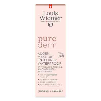 Louis Widmer purederm Płyn do usuwania wodoodpornego makijażu oc