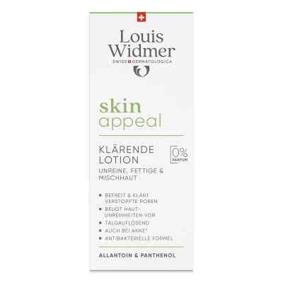 Louis Widmer skinappeal Klarujący balsam bez zapachu