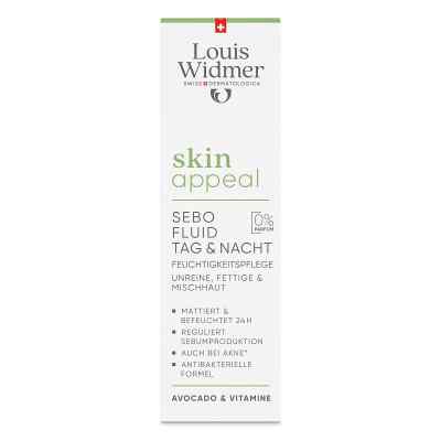 Louis Widmer skinappeal Sebo Fluid Tag & Nacht bezzapachowy
