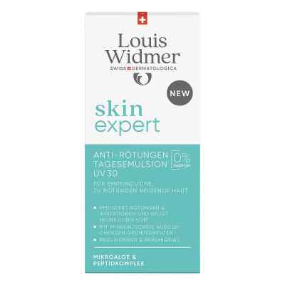 Louis Widmer skinexpert Emulsja dzienna przeciw zaczerwienieniom