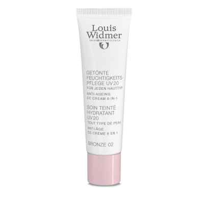 Louis Widmer tunujący krem nawilżający CC bronze 02, UV20 30 ml od LOUIS WIDMER GmbH PZN 10057194