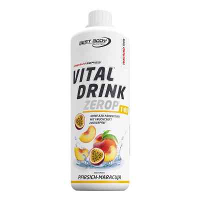 Low Carb Vital Drink brzoskwinia marakuja 1000 ml od Fitnesshotline GmbH PZN 11374011