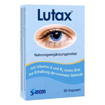 Lutax 10 mg kapsułki z luteiną 90 szt. od Santen GmbH PZN 01045016