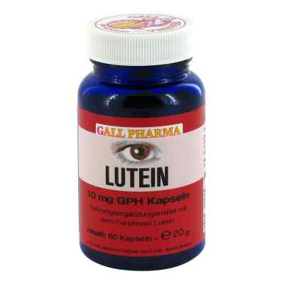 Lutein 10 mg kapsułki 60 szt. od GALL-PHARMA GmbH PZN 06075140