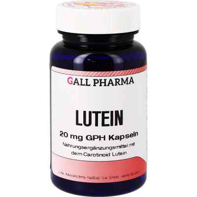 Lutein 20 mg Kapseln 60 szt. od GALL-PHARMA GmbH PZN 06075269