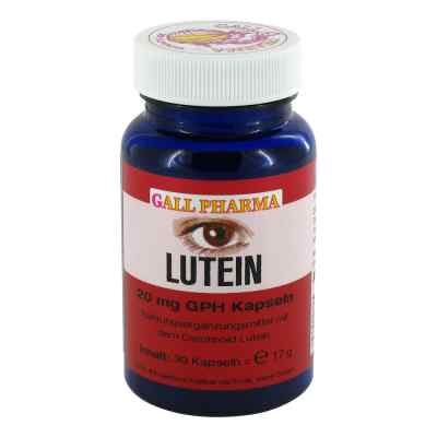 Lutein 20 mg kapsułki 30 szt. od GALL-PHARMA GmbH PZN 06075223