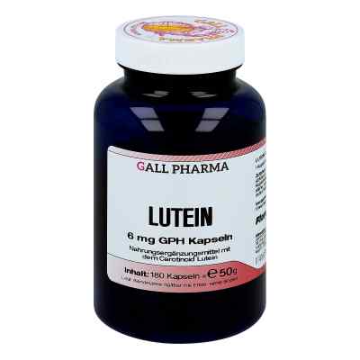 Lutein 6 mg Kapsułki 180 szt. od Hecht-Pharma GmbH PZN 00768534