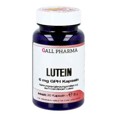 Lutein 6 mg kapsułki 30 szt. od GALL-PHARMA GmbH PZN 02454917