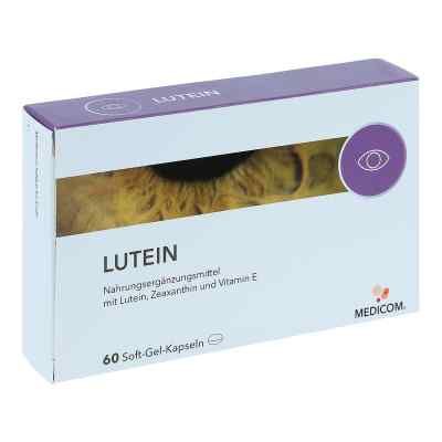 Lutein Weichkapseln 60 szt. od Medicom Pharma GmbH PZN 15385514