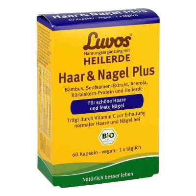 Luvos Heilerde Bio Haar & Nagel Plus Kapseln 60 szt. od Heilerde-Gesellschaft Luvos Just PZN 13780809