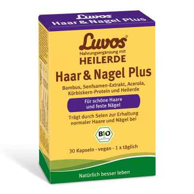 Luvos Heilerde Haar & Nagel Plus kapsułki 30 szt. od Heilerde-Gesellschaft Luvos Just PZN 13723177