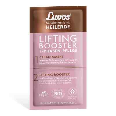 Luvos Heilerde Lifting Booster&clean Maske 2+7,5ml 1 op. od Heilerde-Gesellschaft Luvos Just PZN 15995879