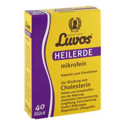 Luvos Heilerde mikrofein Kapseln 40 szt. od Heilerde-Gesellschaft Luvos Just PZN 06129404