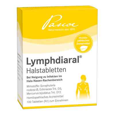 Lymphdiaral Halstabletten 100 szt. od Pascoe pharmazeutische Präparate PZN 03898510
