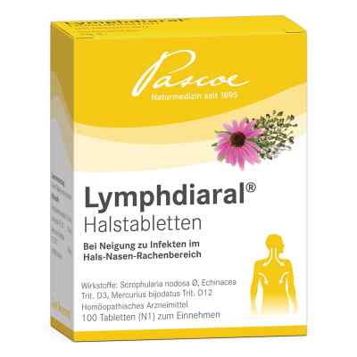 Lymphdiaral Halstabletten 100 szt. od Pascoe pharmazeutische Präparate PZN 03898510