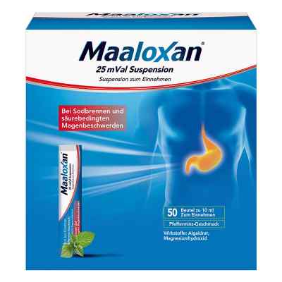 Maaloxan 25 mVal saszetki 50X10 ml od A. Nattermann & Cie GmbH PZN 01427373